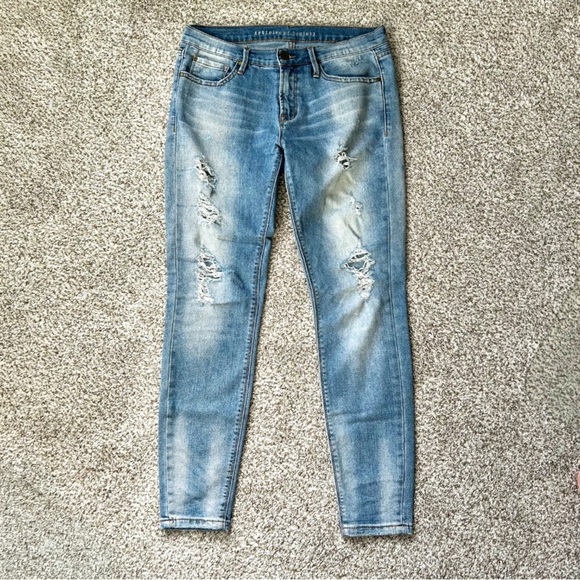 LAST CHANCE SALE! Articles of Society Distressed Skinny Jeans 28 - Picture 1 of 4
